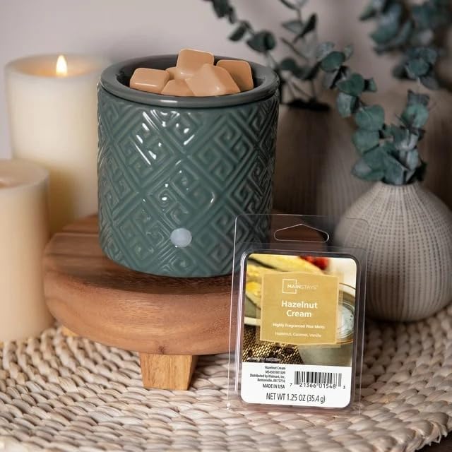 Maclock Mainstays Scented Wax Cubes 1.25oz 4-Pack (Hazelnut Cream), MS264