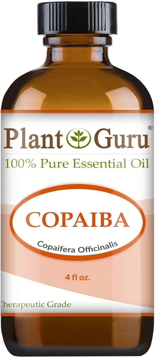 Plant Guru Copaiba Essential Oil 4 oz 100% Pure Undiluted Therapeutic Grade