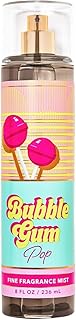 Bath and Body Works Fine Body Fragrance Mist 8 Fluid Ounce (Bubble Gum Pop)