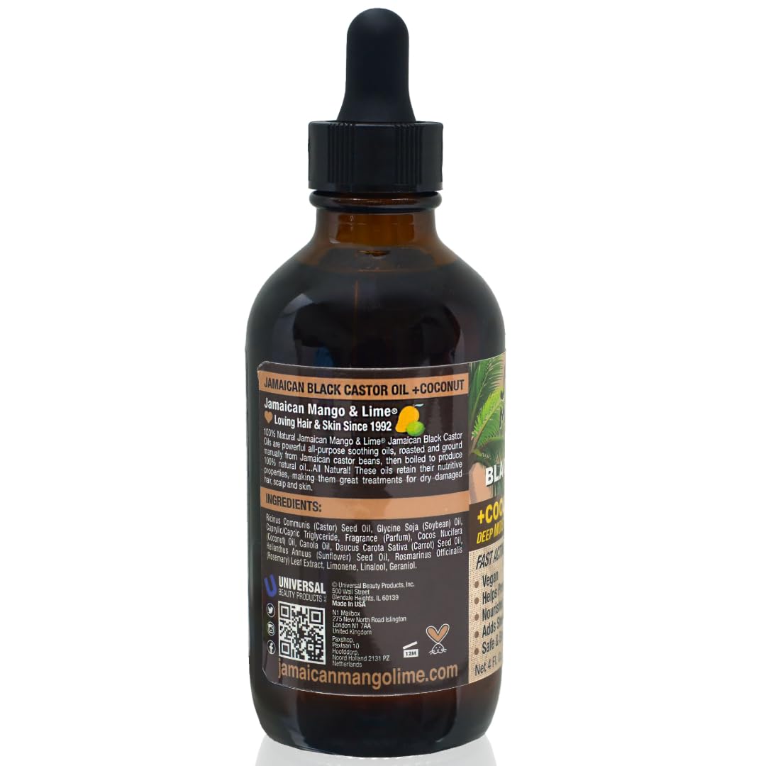 Jamaican Mango Black Castor Oil - Coconut (4 Ounce)