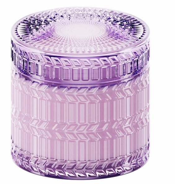 Hidden Label Lavender Scented Candle with Crackling Wooden Wick