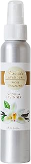 Victoria's Lavender Room Fragrance Spray - Air Freshener & Odor Eliminator - Vanilla Lavender Spray - Luxury Essential Oil Scent for Home & Bathroom - Aromatherapy Relaxation - 1 Pack, 4 fl oz