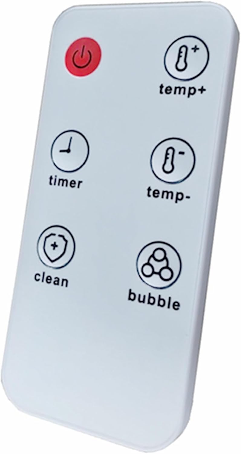 Replacement Remote Control Compatible with UNIFULL CPZYP-04 Foot Massager Collapsible Foot Spa Bath