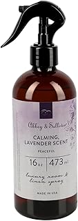 Abbey & Sullivan Odor Eliminating and Refreshing Linen and Room Spray, Peaceful, 16 oz
