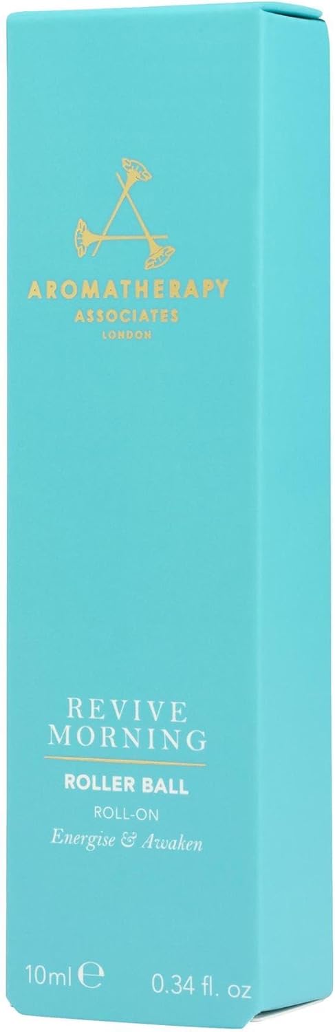 Aromatherapy Associates Revive Morning Roller Ball. Premium Blend of Neroli and Grapefruit Essential Oils to Reset and Refresh on the Go (0.34 fl oz)