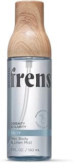 Being Frenshe Women’s Hair, Body & Linen Mist Body Spray with Essential Oils, 5 fl oz (Salty)