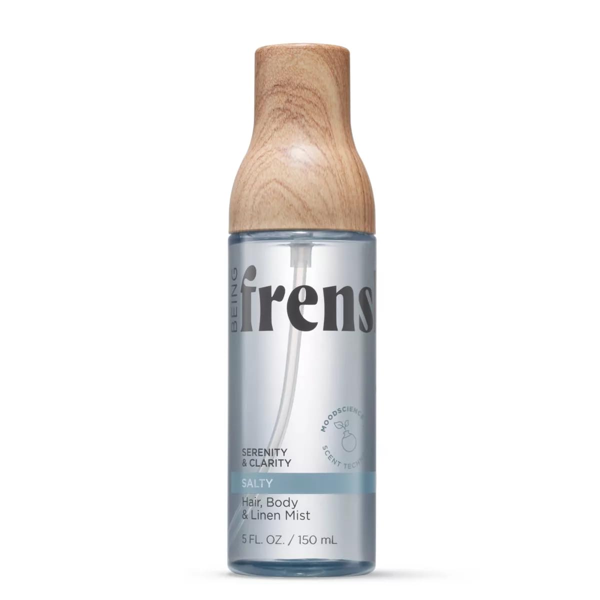 Being Frenshe Women’s Hair, Body & Linen Mist Body Spray with Essential Oils, 5 fl oz (Salty)