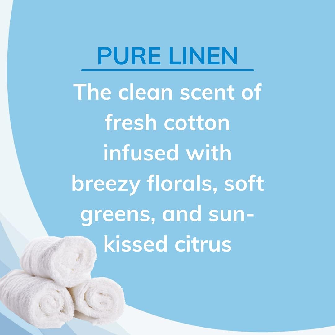 Citrus Magic Solid Air Fresheners, Pure Linen, 8 Ounce, Pack of 3