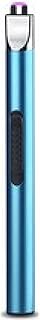USB Arc Rechargeable Windproof Long Lighter, Electric Candle Lighter Day Gifts for Mom from Daughter Son Birthday Gifts for Mom Women Men Wife Sister (BU)