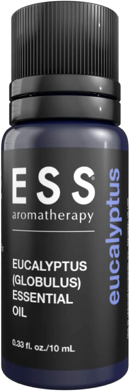 ESS Aromatherapy Eucalyptus Globulus Essential Oil for Use in Aromatherapy, Skin Care Products, Hair Care Products, Perfumes, Diffusers - 0.33 FL Oz
