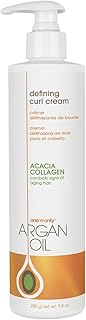 One 'n Only Defining Curl Cream with Argan Oil, Leave-in Conditioning Cream, Defines and Leaves Strong Curly Hair, Enhances Shine and Hydrates Without Sticky Residue, 9.8 Ounces