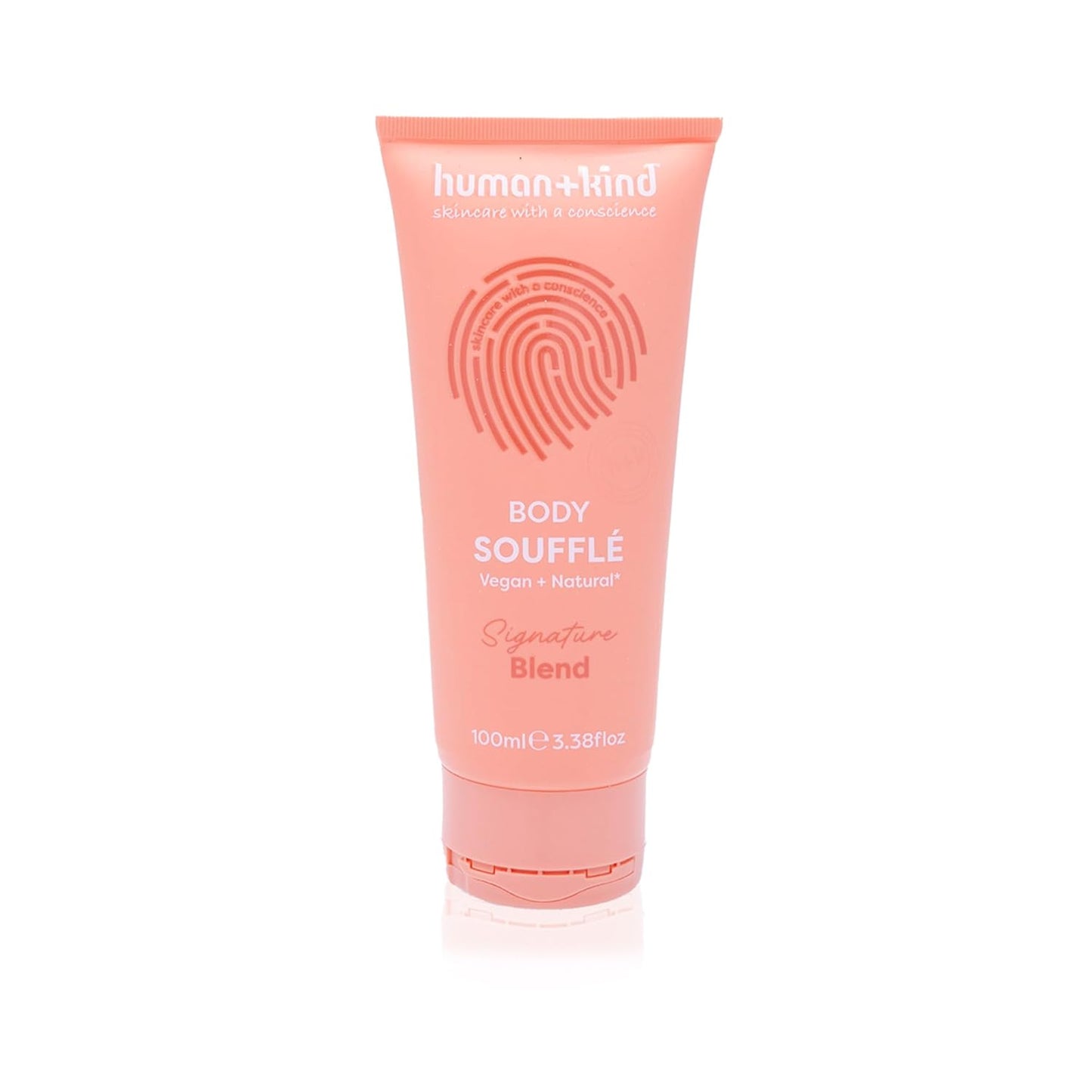 Human+Kind Signature Blend Body Souffle - Fast Absorbing Body Lotion - Hydrates Skin with Formulated Shea Butter and Apricot Kernel Oil - 3.38 oz