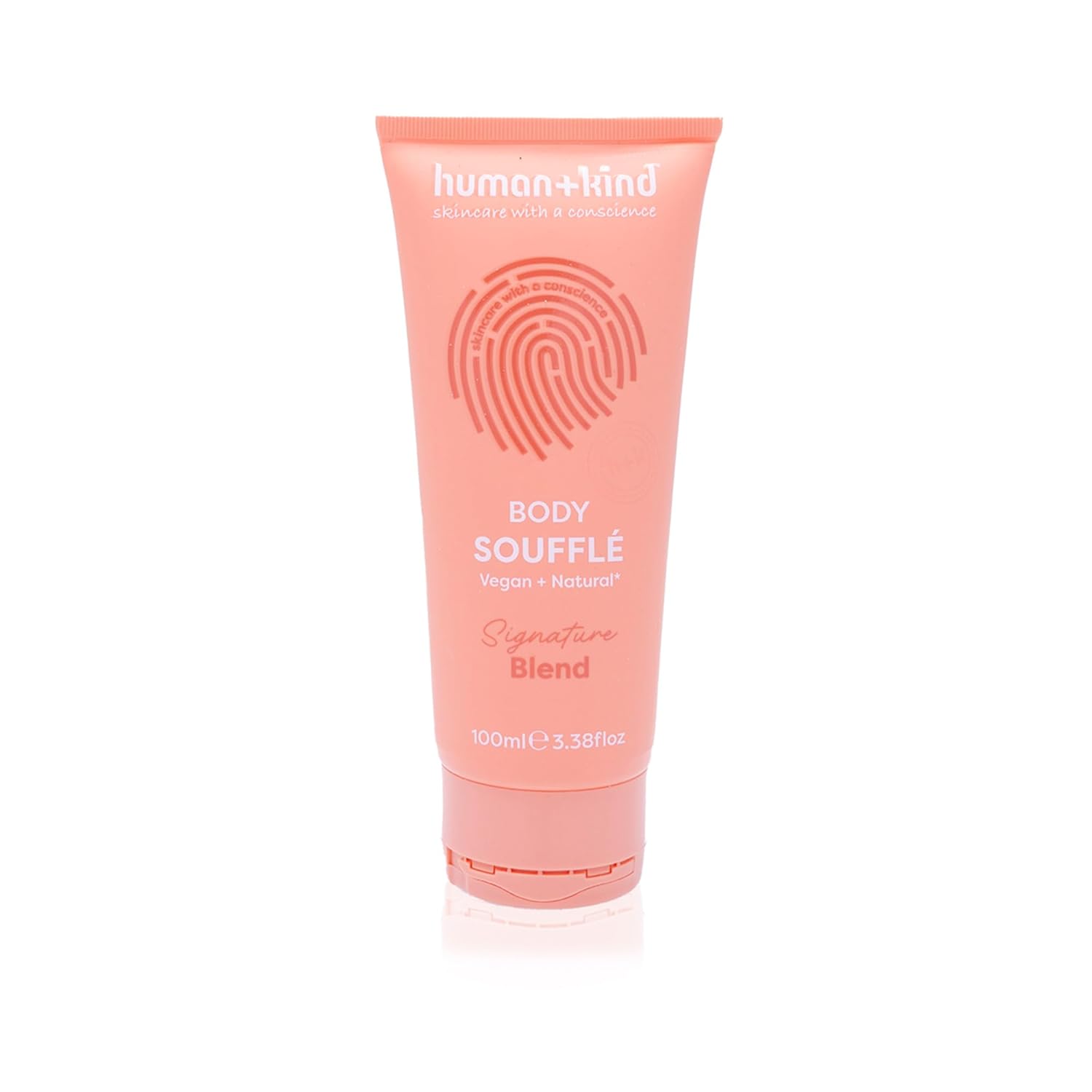 Human+Kind Signature Blend Body Souffle - Fast Absorbing Body Lotion - Hydrates Skin with Formulated Shea Butter and Apricot Kernel Oil - 3.38 oz
