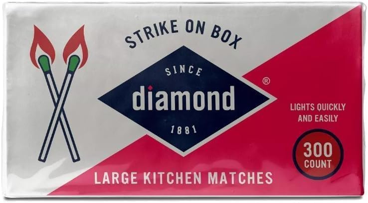 Diamond- Strike ON Box Matches [3 BXS of 300] (Original Version)…= 900 Count