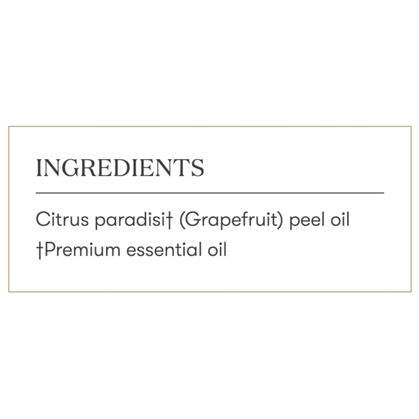 Young Living Grapefruit Essential Oil 15 ml | Uplifting Citrus Aroma for Diffuser, Aromatherapy & DIY Projects | Bright, Refreshing Grapefruit Oil | Vegan, Kosher, Gluten-Free | Photosensitive