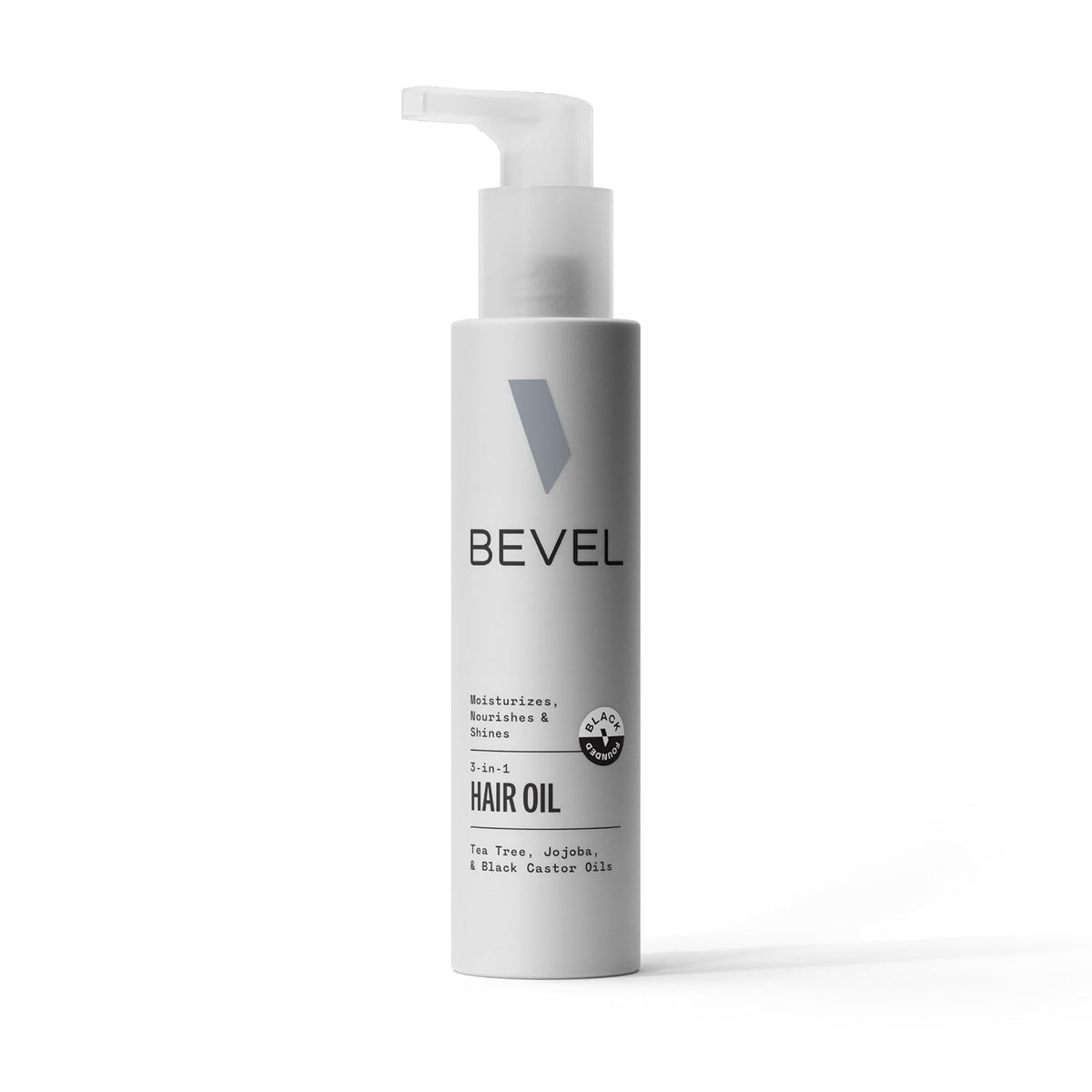 Bevel Essentials 3-in-1 Hair & Scalp Styling Oil for Curly Hair with Tea Tree Oil