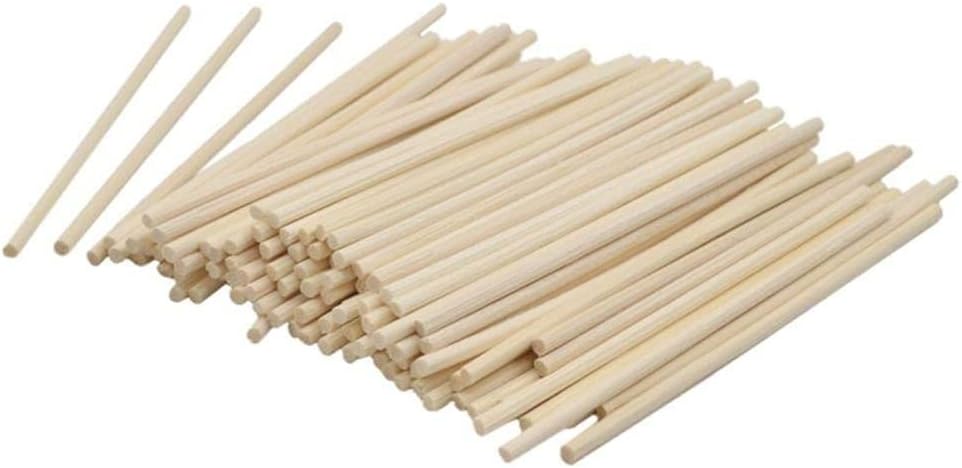 30Pcs Wood Rattan Reed Sticks, Fragrance Diffuser Reed Sticks, Essential Oil Aroma Diffuser Replacements Sticks for Home,Office,Wedding Decor Useful and Fashion