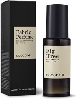 COCODOR Fragrance Room Spray/Fig Tree/ 2.7oz(80ml) / Made with Essential Oils, scented room closet fabric odor eliminator spray