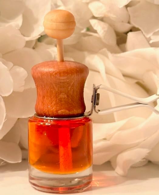 Car Air Freshener and Essential Oil Diffuser with Vent Clip, Handmade Long Lasting Scent, Eliminate Unwanted Odors, Organic & Vegan, 130 Fragrances (Pancakes and Maple Syrup, Single Diffuser)