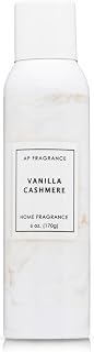 Room Fragrance Air Freshener Spray Concentrated Bathroom, Kitchen, Car, or Office Deodorizer, U.S.- Made by AP Fragrance (Vanilla Cashmere)