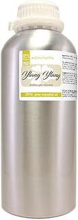 Ylang Ylang Essential Oil – 32 fl oz (946 ml) Aluminum Bottle w/Plug Cap – 100% Pure Essential Oil – GreenHealth