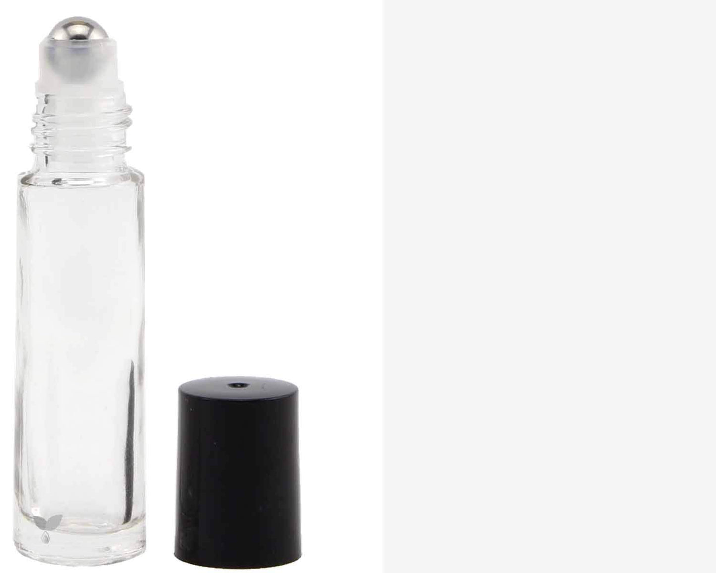 The Parfumerie 10 ml. Glass Roll on Bottle with Steel Roller. Perfect for Essential Oils Aromatherapy, Perfume and Cologne. Pipettes Included (72 Bottles)