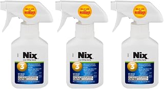 Nix Lice & Bed Bug Killing Spray for Home, Bedding & Furniture, 5 fl oz. (Pack of 3)
