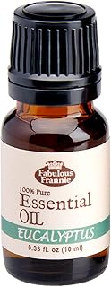Fabulous Frannie Eucalyptus 100% Pure, Undiluted Essential Oil Grade 10 ml (.33oz)