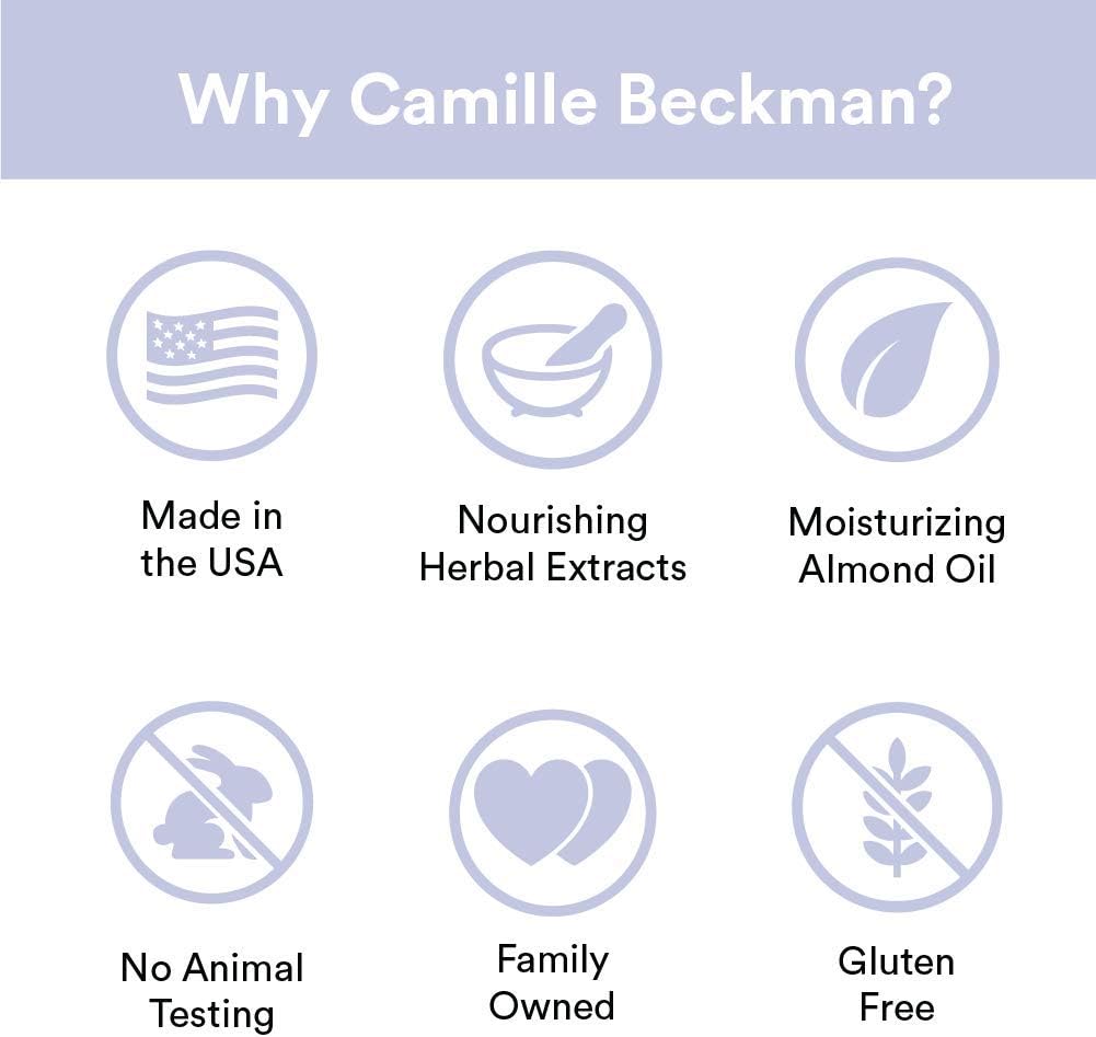Camille Beckman Bubble Bath, English Lavender, 13 Ounce