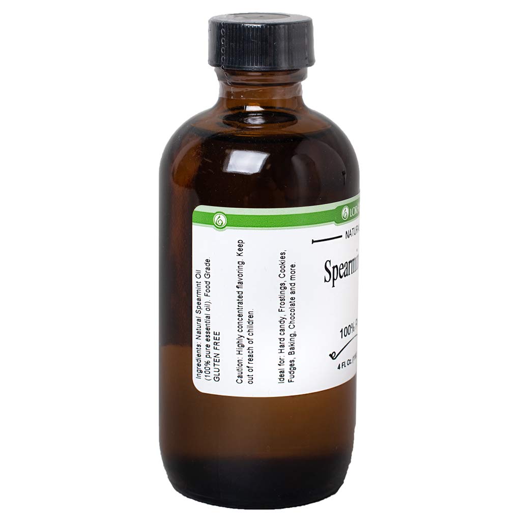 LorAnn Spearmint Oil SS Natural, 4 ounce bottle