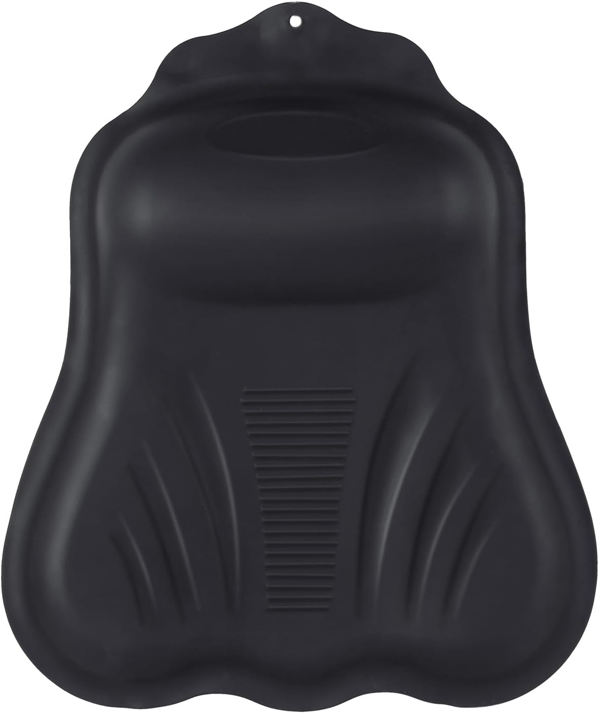 Goowin Bath Pillows for Tub, New Generation Skin-Friendly Silicone Bath Pillow, Luxury Bathtub Pillow for Head and Neck, Powerful Suction Tub Pillow for Bathtub with Inflatable Airbag (Black)