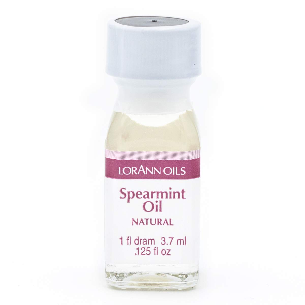 LorAnn Spearmint Oil SS, Natural Flavor, 1 dram bottle (.0125 fl oz - 3.7ml - 1 teaspoon)