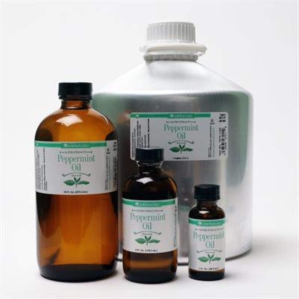 LorAnn Peppermint Oil (100% Pure Food Grade), 1/3 ounce Dropper Bottle