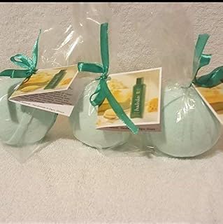 Spa Pure BADEDAS Bath Bombs - 3 XL Fizzies, Ultra-Moisturizing, Natural, Organic, Made with Shea, Mango and Cocoa Butter