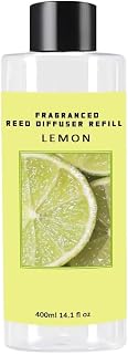 Scent Diffuser Oil Refill | 13.53 fl oz(400ml) Home Fragrance Defusers | Scented Aroma Essential Oil Reed Diffuser Lemon 400ml