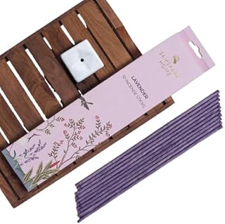 Samskara Lavender Incense Sticks Agarbatti | Pack of 10 | Eco Friendly Incense