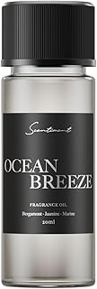 Scentiment Ocean Breeze Diffuser Oil - Premium Hotel Scent with Notes of Bergamot, Lemon, Jasmine with Marine & Amber Home Scent, Hotel Fragrance Oil Diffuser Refill - 0.68 fl oz (20 mL)