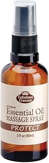 Fabulous Frannie Protect (Compared to Thieves) Massage Spray 100% Pure Essential & Carrier Oils (Cinnamon, Clove, Eucalyptus, Rosemary and Lemon) 2oz