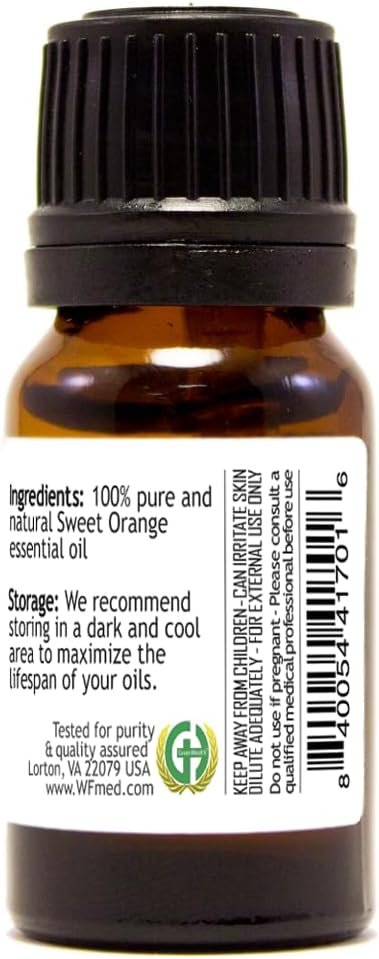 GreenHealth Sweet Orange Essential Oil - 10 ml - 100% Pure Essential Oil