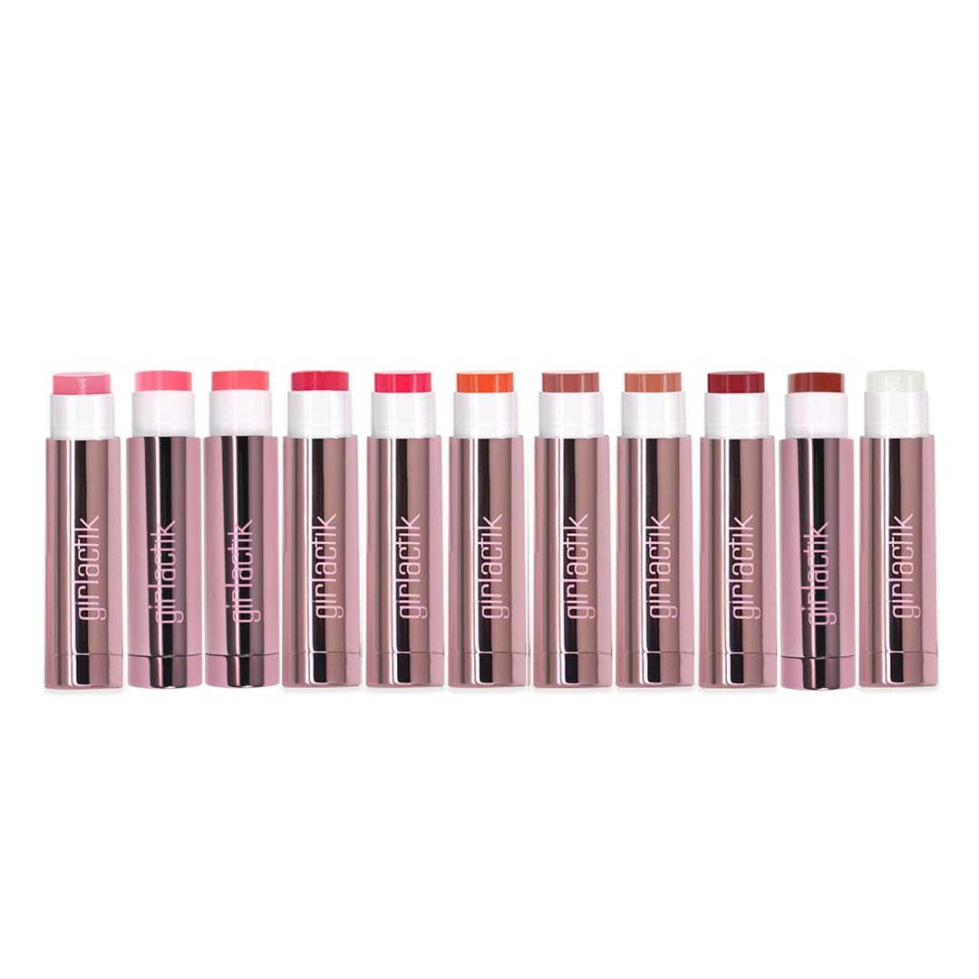 Girlactik Jello Gloss Lip Balm - Original Lip Care with Vitamin E, Aloe Vera, Avocado and Apricot Kernel Oil for Hydrating, Moisturizing Lip Balm with Glossy, Smooth, 4.5 g / 0.15 oz (Magnolia)