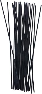 12 inch (30cm) Black Fiber Stick Replacement Fragrance Reed Diffuser Sticks Set of 100