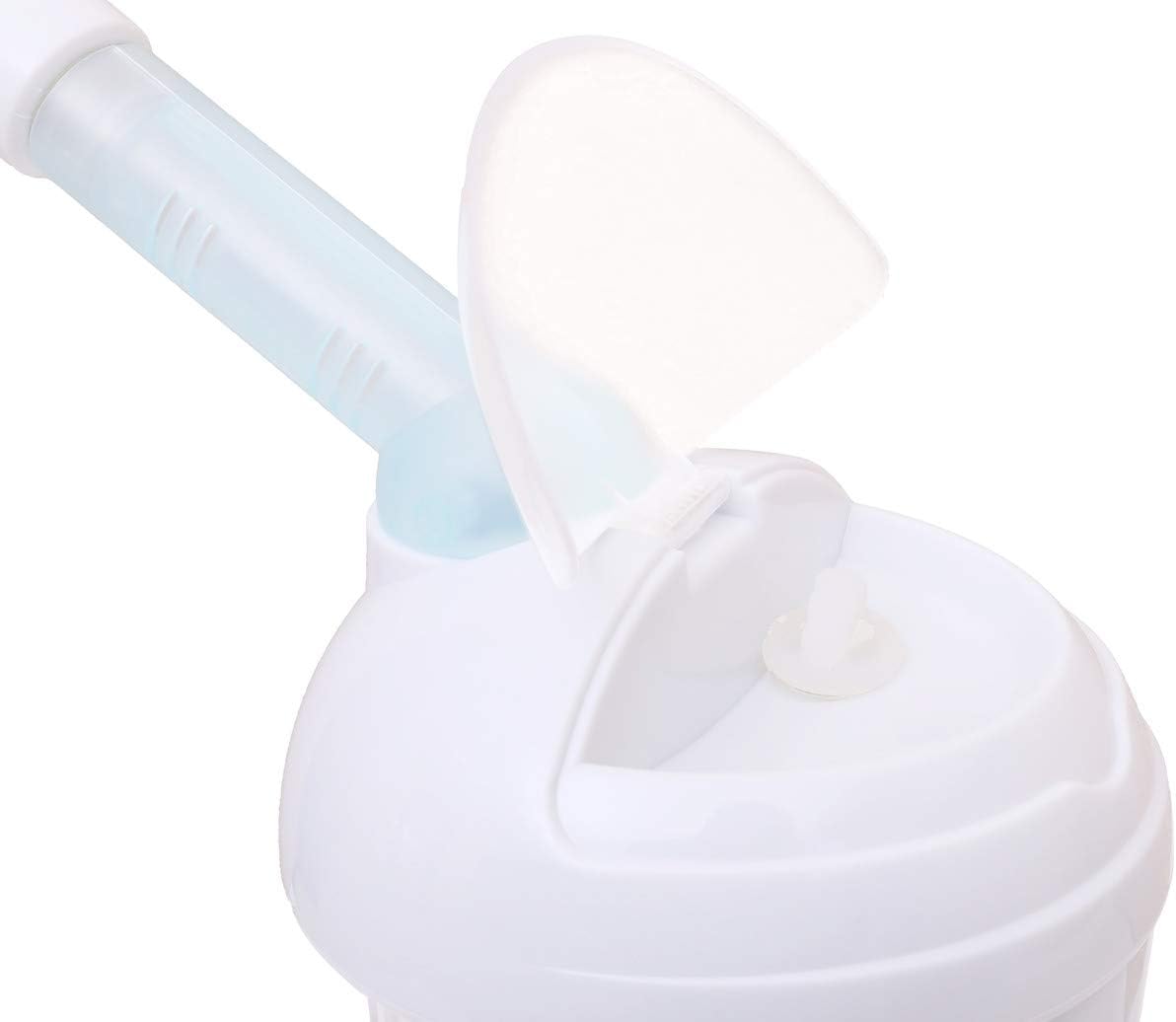 Funnylife Table Top Ozone Spa Face Steamer with Extendable Arm Portable Mini Ozone Spa Salon Beauty Tabletop Warm Mist