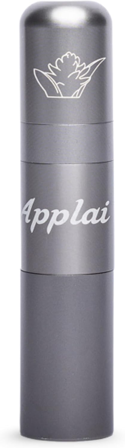 Extra - Muscle Roller Stick - 2 in 1 Essential Oil Roll On & Aromatherapy Inhaler - Plai Oil Capsaicin Mint Massage Oil - Warming - Muscle Roller - Space Grey, 2g