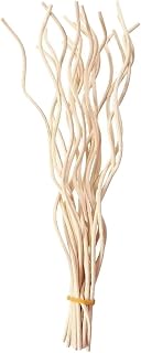 10Pcs Wavy Rattan Reed Diffuser Sticks, Natural Rattan Fragrance Aromatherapy Volatile Replacement Refill Essential Sticks