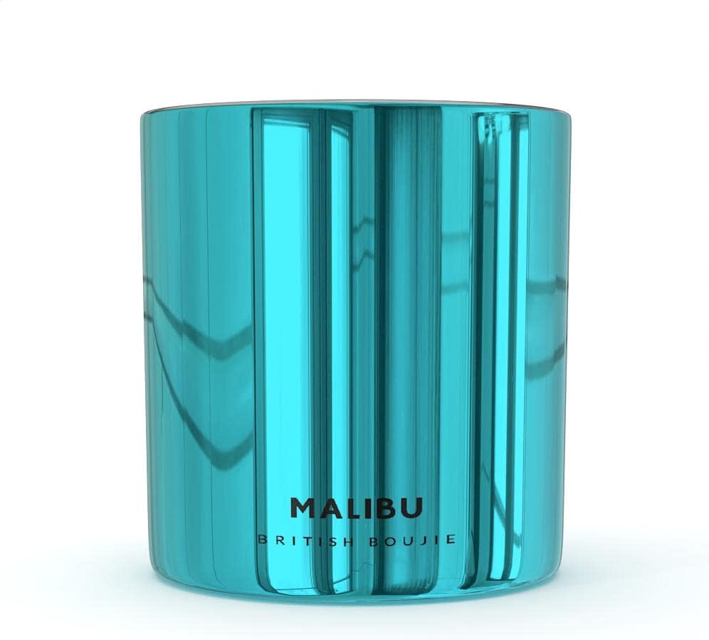 Malibu Large Luxury Scented Candle in Box - Luxurious Fresh Floral Fruity Fragrance with Long Burn time - 230gm Natural Wax - Scented Candle Gifts for Women & Men