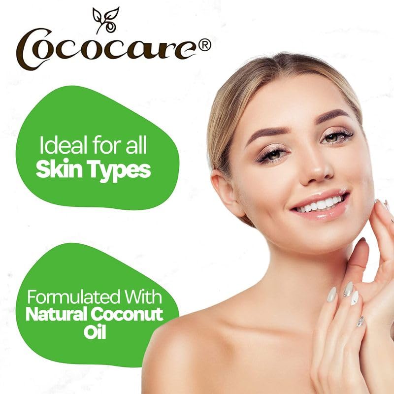 Cococare Coconut Moisturizing Oil, 8.5 fl oz - Lightweight Body Moisturizer Formulated with Natural Coconut Oil - Paraben-Free Body Oil for Bath, Shower, Massage, and Everyday Skin Care - 2 Pack