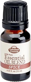 Fabulous Frannie Spice Essential Oil Blend 100% Pure, Undiluted Essential Oil Blend of Clove, Sweet Orange and Cinnamon Essential Oils 10ml (Pack of 1)