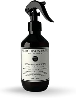 Murchison-Hume Luxury Room & Linen Spray – Rosewood Leaf & Lavender | Eco-Conscious, Plant-Based Fabric Mist & Air Freshener | Long-Lasting Scent, 10 fl oz