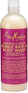 Sheamoisture Superfruit Complex Bubble Bath & Body Wash 16 Oz