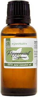 1 fl oz Peppermint Essential Oil (Mentha Piperita) (100% Pure & Uncut) - GreenHealth